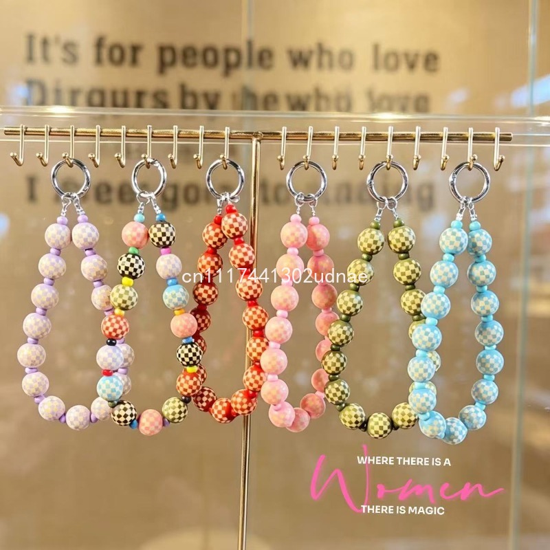 Phone Accessories Charms - Cadena para Teléfono de Madera Original