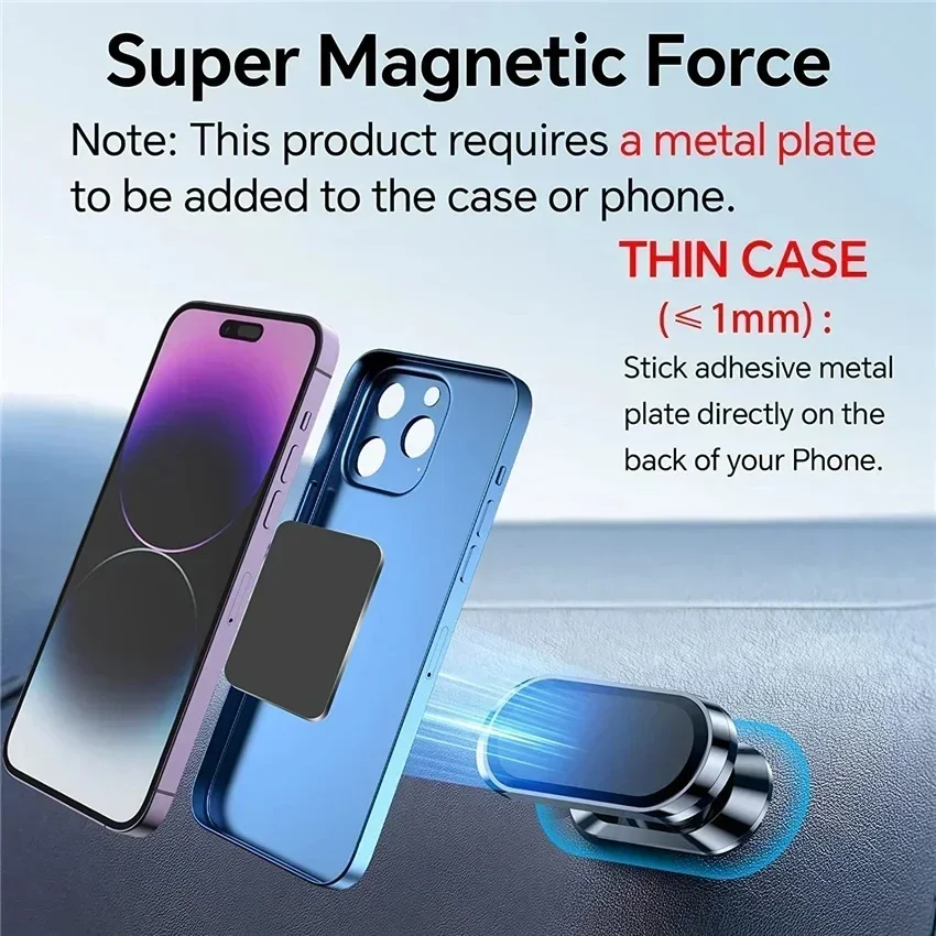360 °   Soporte magnético para - Phone Accessories Holder Car reseña y precio