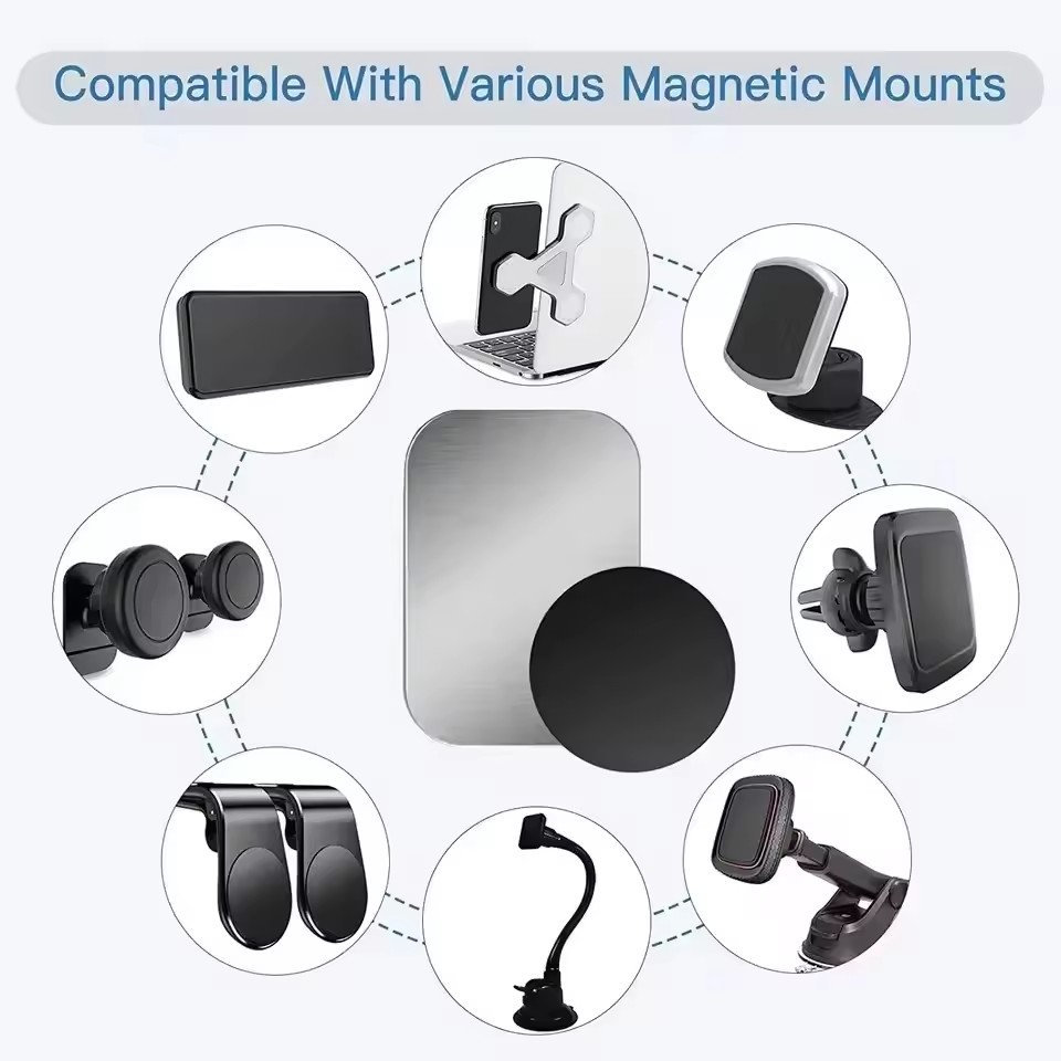 5/10 unidades de placas metáli - Phone Accessories Holder Car reseña y precio